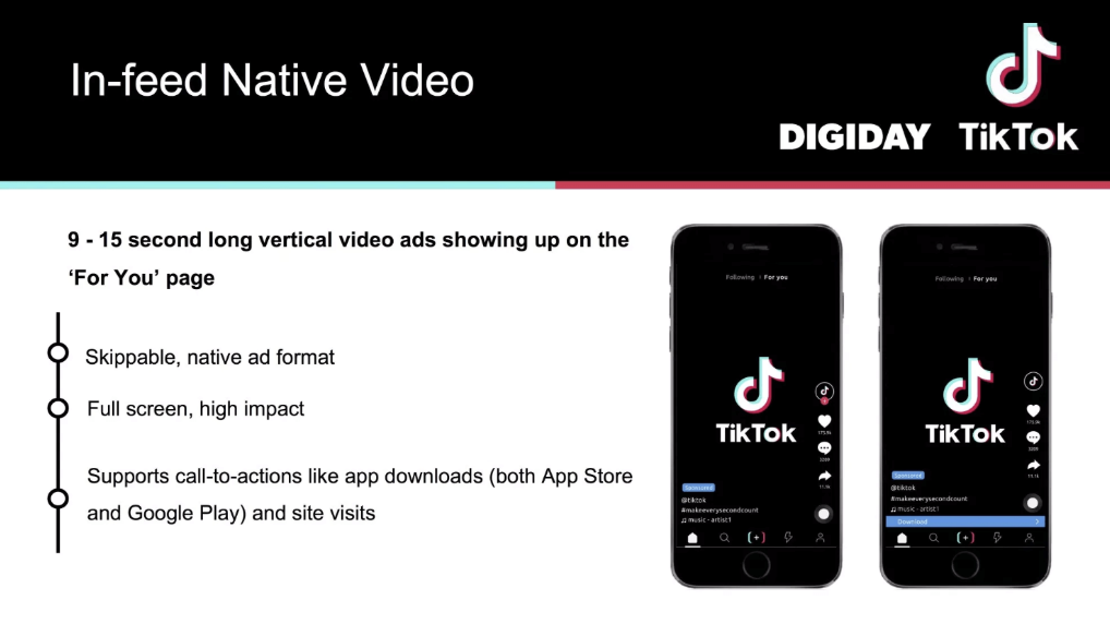 Advertising on TikTok types and tips
